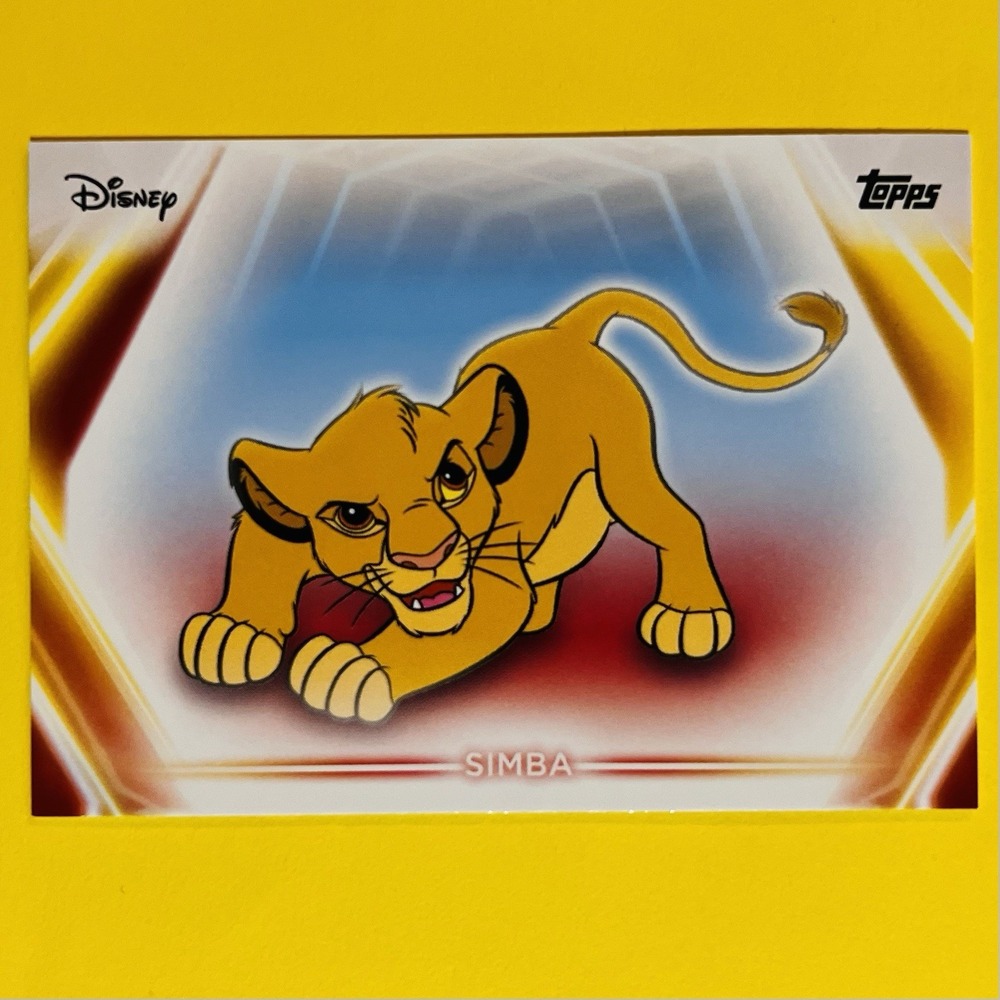 2026 Topps Disney Neon Simba‎ #41 Base Card